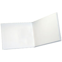Ashley Hardcover Blank Book 6" x 8", 12 Pack (ASH10703)-White