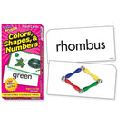 Trend Enterprises Skill Drill Flash Cards, Colour, Shape and Number (T-53011)-Subject: Colours and shapes