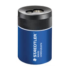 Staedtler Double Hole Sharpener-Plastic, Blue