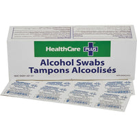HealthCare Plus Alcohol Swabs, 200 Pack-Each pack contains 200 alcohol based cleaning wipes
