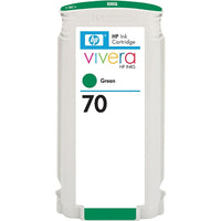 HP 70 Green Ink Cartridge (C9457A)-Green