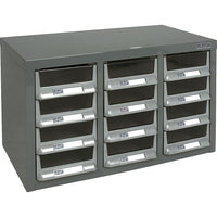 Kleton A5 Steel Parts Cabinets, 12 ABS Drawers-Housed in all-welded galvanized steel cabinet