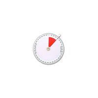 Learning Advantage 360 Deg Angle Viewer, Grade 3- 10, 2/Pack (CTU7649)-Usage ideas: Helps students clearly visualize different kinds of angles, understand an angle is a piece of the 360 deg circle, draw angles and measure angles accurately