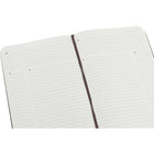 Moleskine Professional Large Notebook - 5" x 8-1/4" - Black-Black