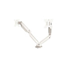 Fellowes Platinum Series Dual Monitor Arm - White (8056301)-Intuitive Cable Management System