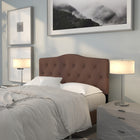Flash Furniture Cambridge Tufted Upholstered Full Size Headboard - Camel Fabric-Headboard Size: 56.75''W x 3''D x 24''H