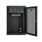 StarTech 18U Wall-Mount Server Rack Cabinet, 20" Deep, Hinged-1U shelf and hook-and-loop cable tie included