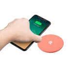 Basic Tech 10W Wireless Qi Charging Pad - Coral-Compact Slim Design