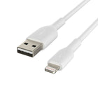 Belkin Boost Charger 10' Lightning to USB-A Cable - White-Mfi certified for peace of mind