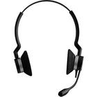 Jabra Biz 2300 QD Wideband Duo NC Headset-On-Ear Black Flexible (bendable) microphone