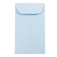 JAM Paper #3 Coin Envelopes, 2.5 x 4.25, Baby Blue, 500 Pack-Coin Envelopes