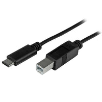 StarTech USB-C to USB-B Cable, M/M, 1m (3ft), USB 2.0-Simple connections through a reversible USB Type-C™ connector, which plugs into your device with either side facing up