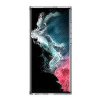 Mellow Eco Case Made With Recycled Materials for Samsung Galaxy S22 Ultra - Alaska (Clear)-Made with recycled plastic