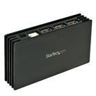 StarTech Compact Black USB 2.0 Hub, 7 Port-Add 7 additional external USB 2.0 ports with up to 480 Mbps of data bandwidth