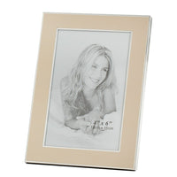 Elegance Jolene Photo Frame, Satin Gold, 4" x 6" (63374)-Tabletop photo frame