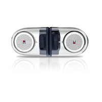Tommy Hilfiger Magnetic Wireless Speakers Duo- Grey-Bluetooth 5.0, speaker duo