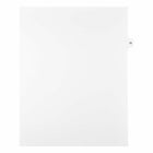 Mark Maker Legal Exhibit Index Tab White Single Tabs, 1/15th Cut, Letter Size, No Holes, Number 79, 25 Pack-White Single Tabs, 1/15th Cut