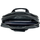 Vangoddy Laptop Shoulder Bag 13" - Grey/Black-Button handle allows for comfortable grip and to secure your items