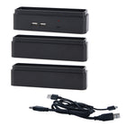 DAC Stax  MP-232 Monitor Riser Block Kit with 2 USB Charging Ports-Each kit increases the height of your monitor riser by 1.25" (3.2 cm)