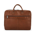 Samsonite Classic Leather Toploader 15.6", Cognac-Bail handles or detachable adjustable shoulder strap with non-slip shoulder pad give you two different carrying options.