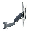 TygerClaw Full Motion Wall Mount for 42" to 55" Flat Panel TV (LCD43908BLK)-Swivel degree up to 180