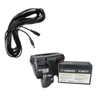 VOSKER 25 ft Extension Power Cable to Connect the Cameras to the V-CASE-12V-Works with the VOSKER V-CASE-12V