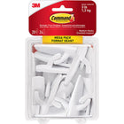 Command Medium Utility Hook Mega Pack - 20 Medium Hooks-Designed for quick, easy, and damage-free hanging