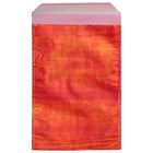 JAM Paper Foil Envelopes with Self Adhesive Closure, 5.25 x 8, Open End, Red Iridescent, 25 Pack (1323289)-Red