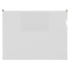 Winnable Slidelock Letter Size Poly Zipper Closure Envelope, Clear, 10" x 13", 1 1/4" Expansion-Durable poly construction