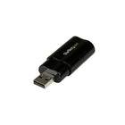 StarTech USB Stereo Audio Adapter External Sound Card-Backed by a StarTech.com 2-year warranty and free lifetime technical support