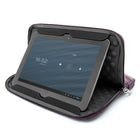 Vangoddy Jam Sleeve Fit 12" Laptop - Purple-Dual zipper design