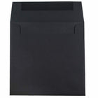 JAM Paper 8.5 x 8.5 Square Envelopes, Black Linen Recycled, 1000 Pack (V01214B)-Size: 8 1/2" x 8 1/2"