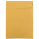 JAM Paper 5.5" x 7.5" Open End Envelopes, Brown Kraft, 100 Pack (4101c)-Open end envelopes