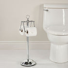 Toilet Duo, Chrome-Fits perfectly in small, tight spaces