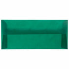 JAM Paper #10 Business Translucent Vellum Envelopes - 4 1/8" x 9 1/2" - Racing Green - 50 Pack-Colour: Racing Green Envelope