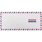 JAM Paper Airmail #10 Envelopes, 4 1/8 x 9.5, 100 Pack (A35532C)-Airmail