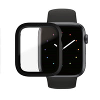 PanzerGlass Full Body for Apple Watch 44mm Series 4-6/SE - Black-The glass is shock and water resistant, and is coated with an oleophobic layer which both is antibacterial and anti-fingerprint