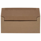 JAM Paper #10 Business Premium Envelopes - 4 1/8" x 9 1/2" - Brown Kraft Paper Bag - 100 Pack-Size: #10 (4.13 x 9.5 inches)