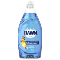 Dawn Ultra Dish Soap - Original Scent - 473 mL-Contains 2X Grease Cleaning Power (cleaning ingredients per drop vs. Dawn Non-Concentrated)