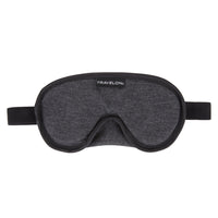 Travelon Cooling Gel Eye Mask - Charcoal-Block out light for a restful nap while traveling
