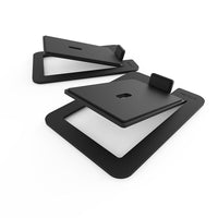 Kanto S6 Desktop Speaker Stand for Large Speakers - Black-Designed for YU4, YU6, TUK or other 4" to 7" speakers
