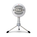 Blue Snowball iCE Plug 'n Play USB Microphone - White-Custom condenser capsule: Powered by Blue’s custom condenser capsule, Snowball iCE microphone delivers crystal-clear audio quality that’s light-years ahead of your built-in computer microphone