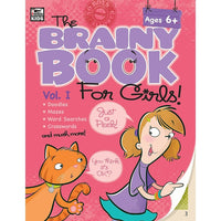 eBook: Thinking Kids 704546-EB Brainy Book for Girls - Volume 1 - Grade 1 - 4-You will receive two emails: one confirming your entire order, and one with a "Download Software" buttonYou can download immediately or return to your email to download later