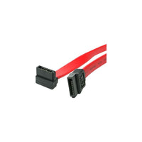 StarTech SATA18RA1 18" Right-angled Serial ATA/SAS Serial Cable-SATA (7 pin; Data) Receptacle connectors for an effective connection between serial ports