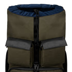 Lencca Logan 17" Laptop Travel Backpack - Green-Shoulder and back air mesh padding
