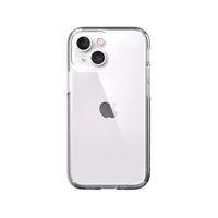 Speck Presidio Perfect Clear Case for iPhone 13 Mini/12 Mini-When dropped, our clear impact technology compresses on impact and cushions your phone