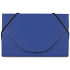 JAM Paper Business Card Case, Matte Blue (369031715)-Matte blue business card case