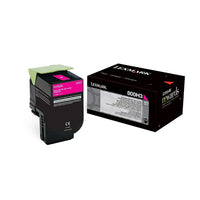Lexmark Unison 800H3 Toner Cartridge, Laser, Standard Yield, Magenta, (80C0H30)-Print Technology: Laser