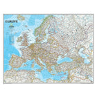 National Geographic Maps Europe Wall Map (NGMRE00620147)-Social studies