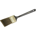 Rubberset, One-Coat Angle Sash Latex Paint Brush, Polyester, Plastic Handle, 2" Width - 12 Pack-Brush Width 2"